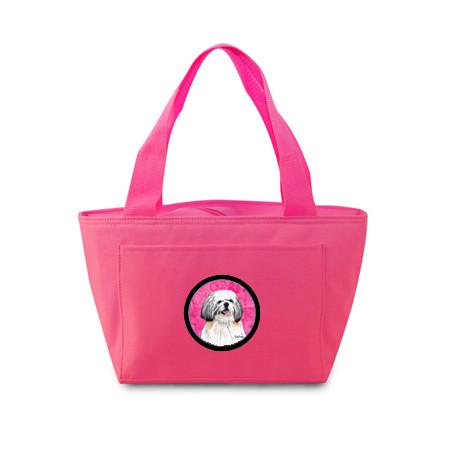 Caroline's Treasures Pink Shih Tzu Lunch Bag or Doggie Bag SC9128PK