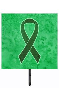 Emerald Green Ribbon for Liver Cancer Awareness Leash or Key Holder AN1221SH4 by Caroline's Treasures