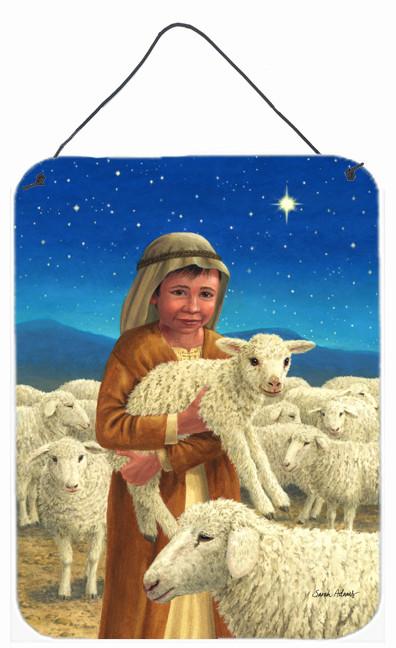 Shepherd and his sheep Wall or Door Hanging Prints ASA2141DS1216 by Caroline&#39;s Treasures