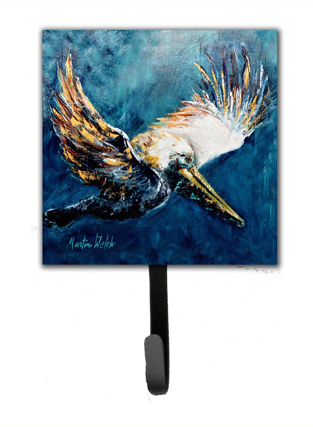 Bird - Pelican Go For It Leash or Key Holder by Caroline&#39;s Treasures