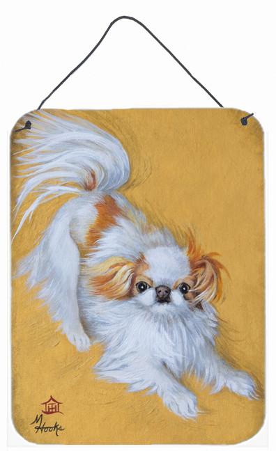 Japanese Chin Red White Play Wall or Door Hanging Prints MH1033DS1216 by Caroline's Treasures