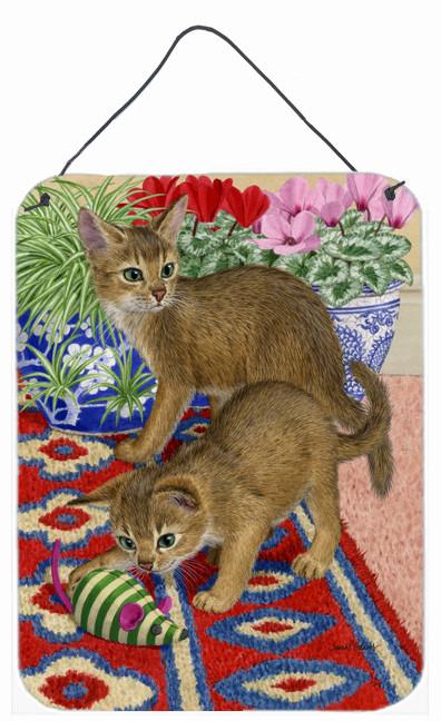 Abyssinian Kitten Wall or Door Hanging Prints ASA2164DS1216 by Caroline&#39;s Treasures
