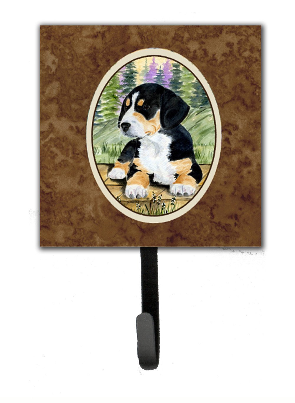 Entlebucher Mountain Dog Leash Holder or Key Hook by Caroline&#39;s Treasures