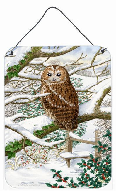 Tawny Owl Wall or Door Hanging Prints ASA2008DS1216 by Caroline&#39;s Treasures