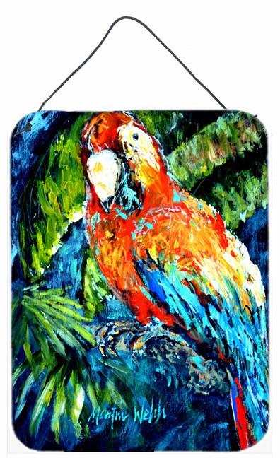 Yo Yo Mama Parrot Wall or Door Hanging Prints MW1204DS1216 by Caroline&#39;s Treasures