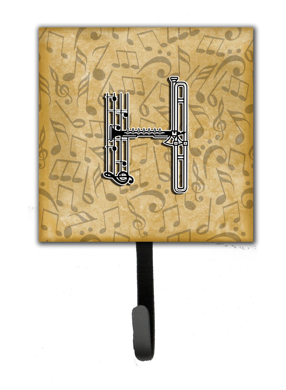 Letter H Musical Instrument Alphabet Leash or Key Holder CJ2004-HSH4 by Caroline&#39;s Treasures