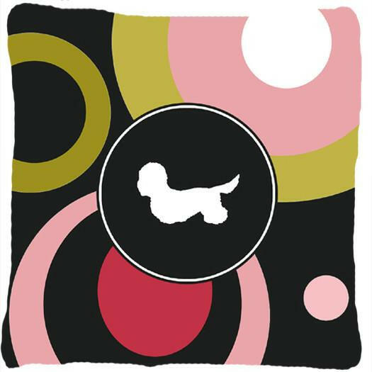 Dandie Dinmont Terrier Decorative   Canvas Fabric Pillow by Caroline&#39;s Treasures