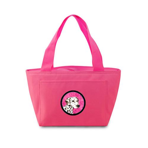 Pink Dalmatian  Lunch Bag or Doggie Bag SS4745-PK by Caroline&#39;s Treasures