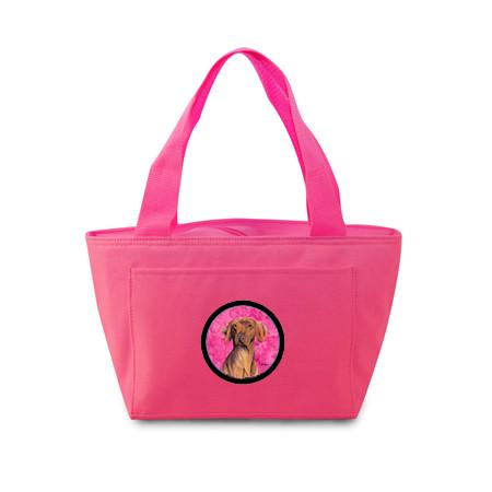 Pink Vizsla Lunch Bag or Doggie Bag SC9132PK by Caroline&#39;s Treasures