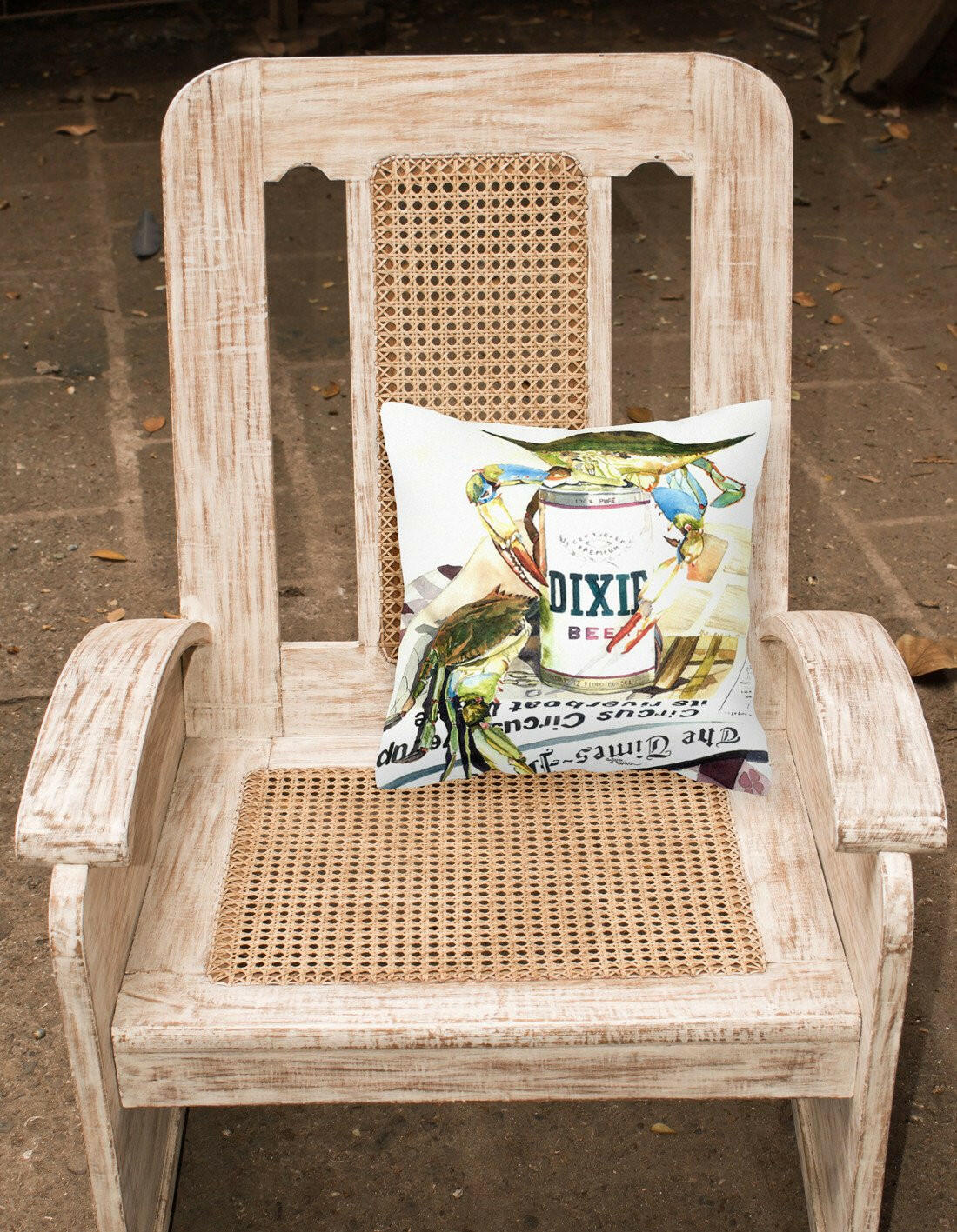 Dixie Beer   Canvas Fabric Decorative Pillow - the-store.com