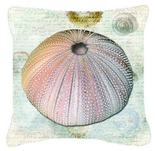 Anemone    Canvas Fabric Decorative Pillow by Caroline&#39;s Treasures