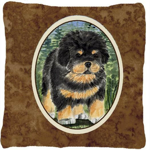 Tibetan Mastiff Decorative   Canvas Fabric Pillow by Caroline&#39;s Treasures