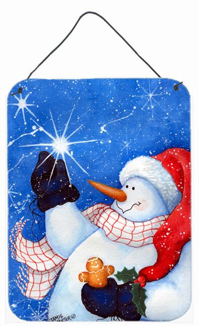 This Ones for You Snowman Wall or Door Hanging Prints PJC1022DS1216 by Caroline's Treasures