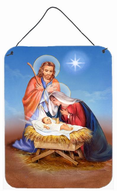 Christmas Nativity Wall or Door Hanging Prints APH3905DS1216 by Caroline's Treasures