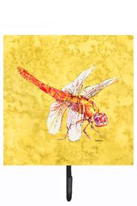 Dragonfly on Yellow Leash or Key Holder by Caroline's Treasures
