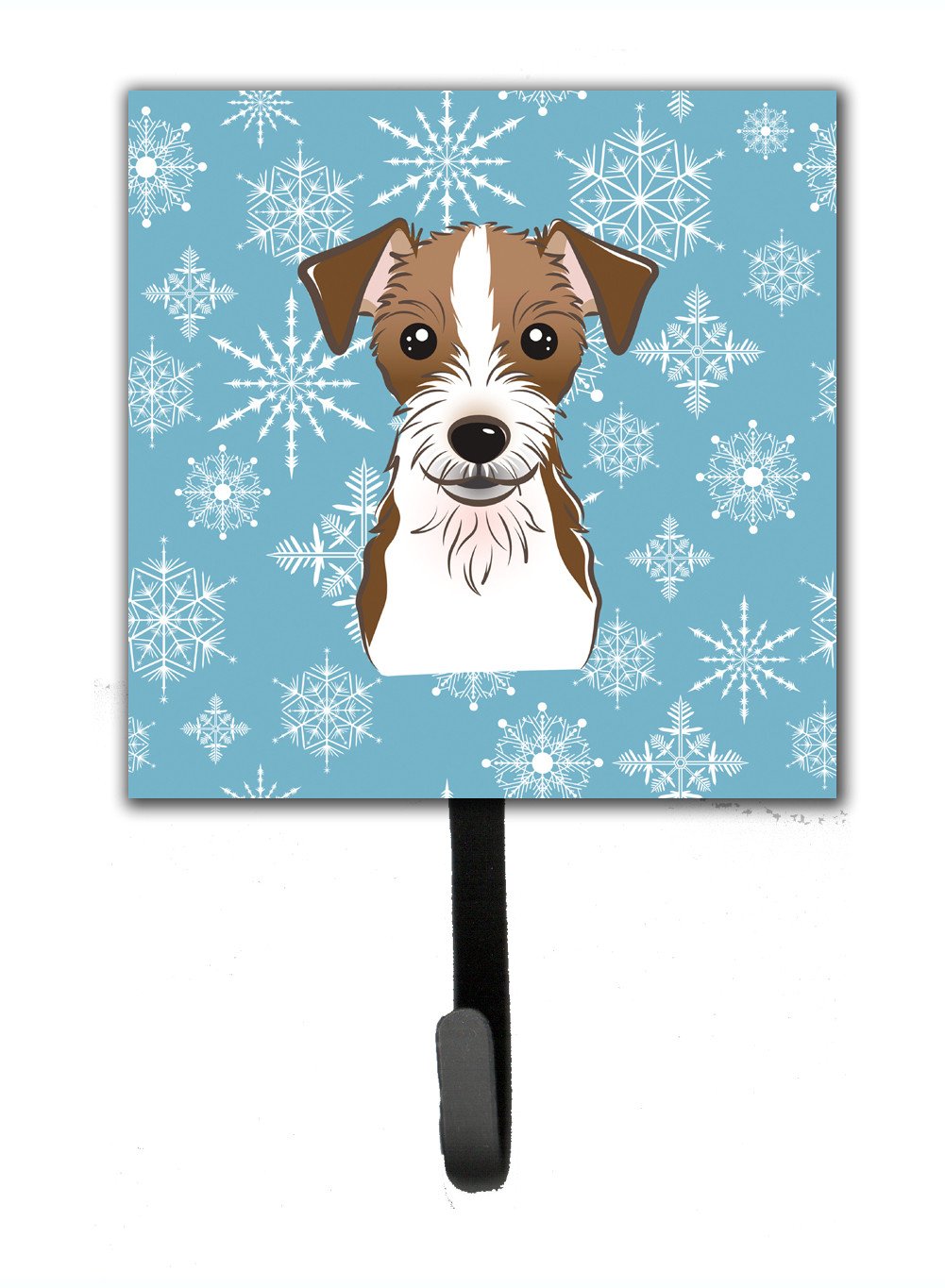 Snowflake Jack Russell Terrier Leash or Key Holder BB1636SH4 by Caroline&#39;s Treasures