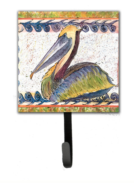 Bird - Pelican Leash Holder or Key Hook by Caroline's Treasures