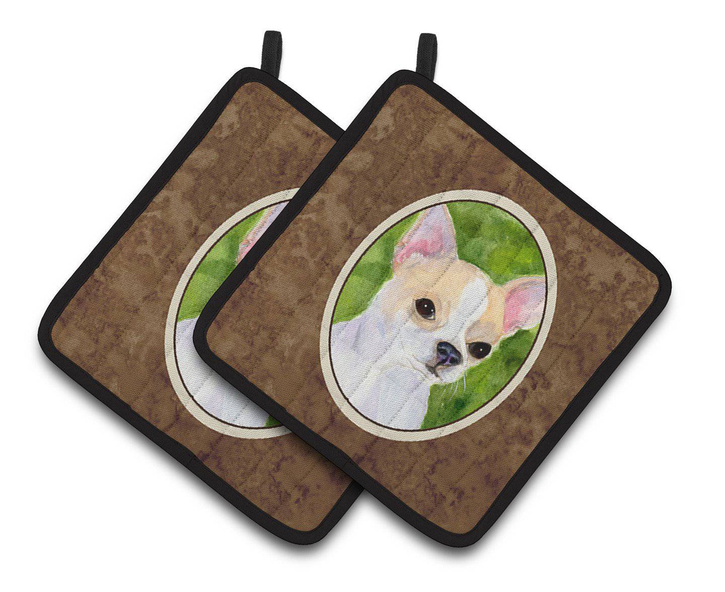 Chihuahua Pair of Pot Holders SS8786PTHD - the-store.com