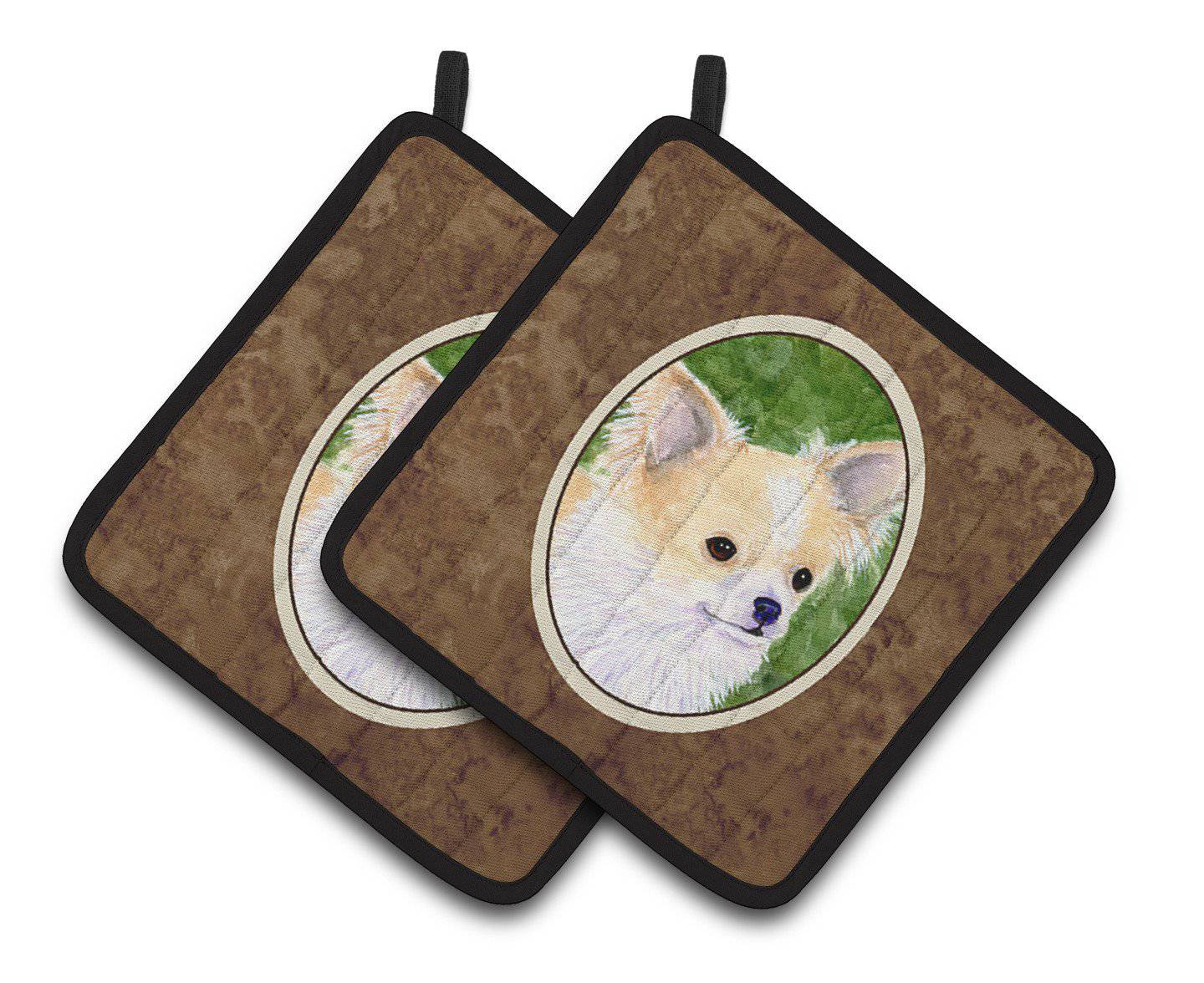 Chihuahua Pair of Pot Holders SS8788PTHD - the-store.com