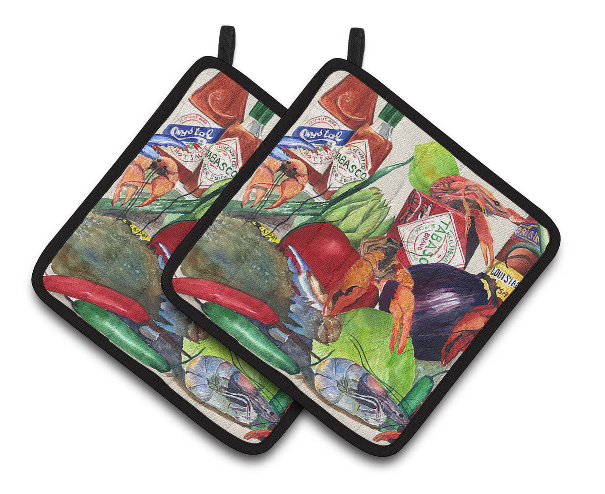 Louisiana Spices  Pair of Pot Holders 8540-1PTHD - the-store.com