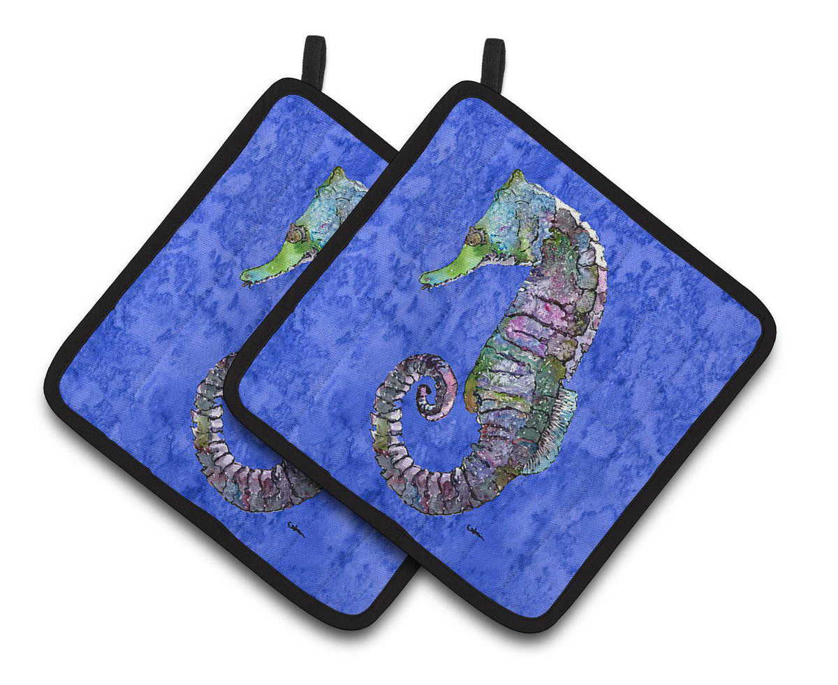Seahorse Pair of Pot Holders 8639PTHD - the-store.com
