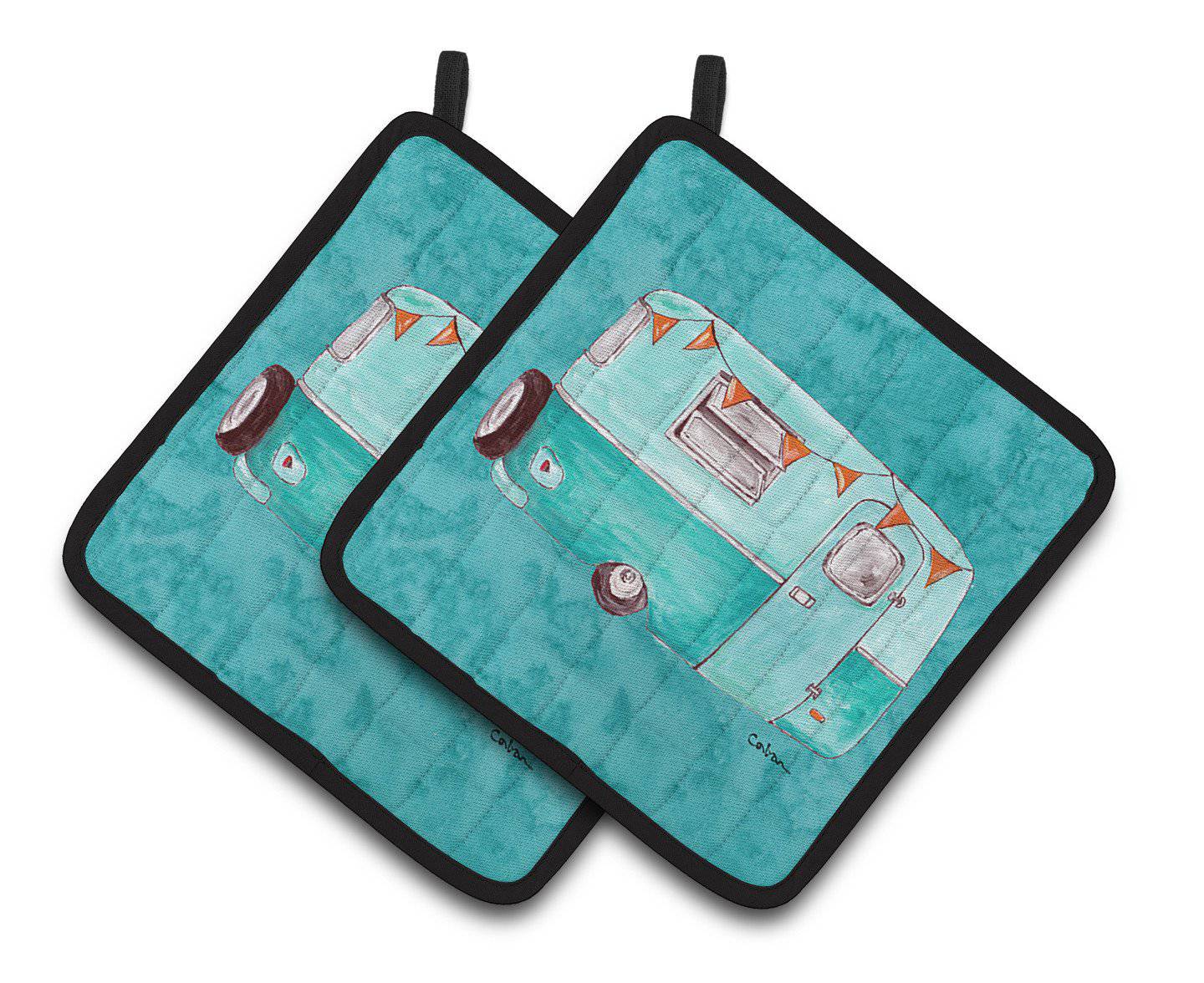 Welcome to the Trailer Pair of Pot Holders 8762PTHD - the-store.com