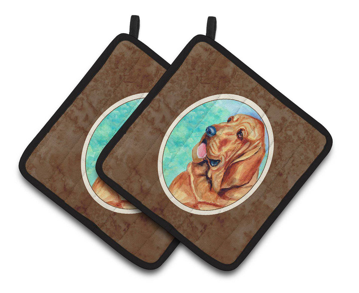 Bloodhound Pair of Pot Holders 7224PTHD - the-store.com