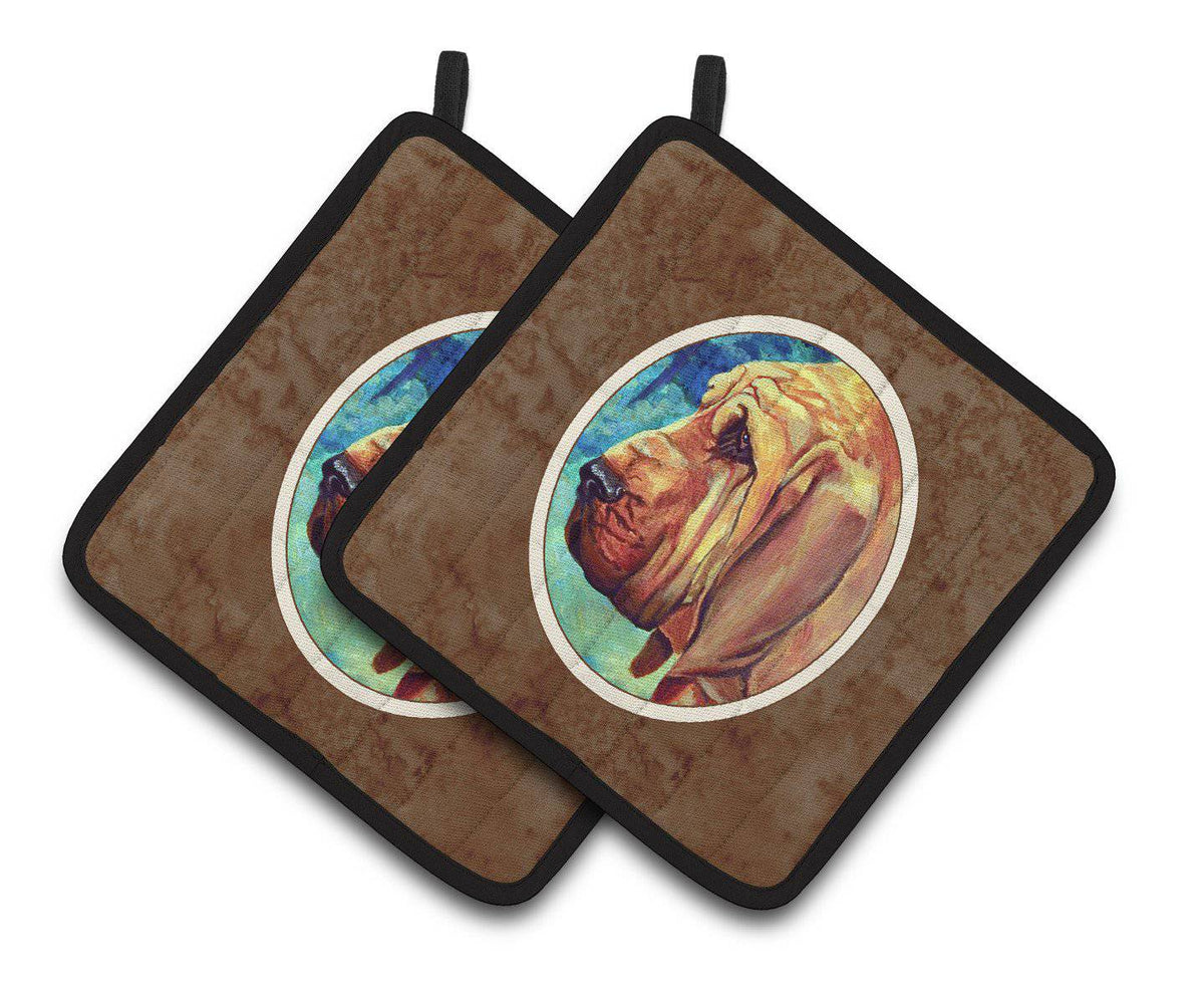 Bloodhound Pair of Pot Holders 7013PTHD - the-store.com