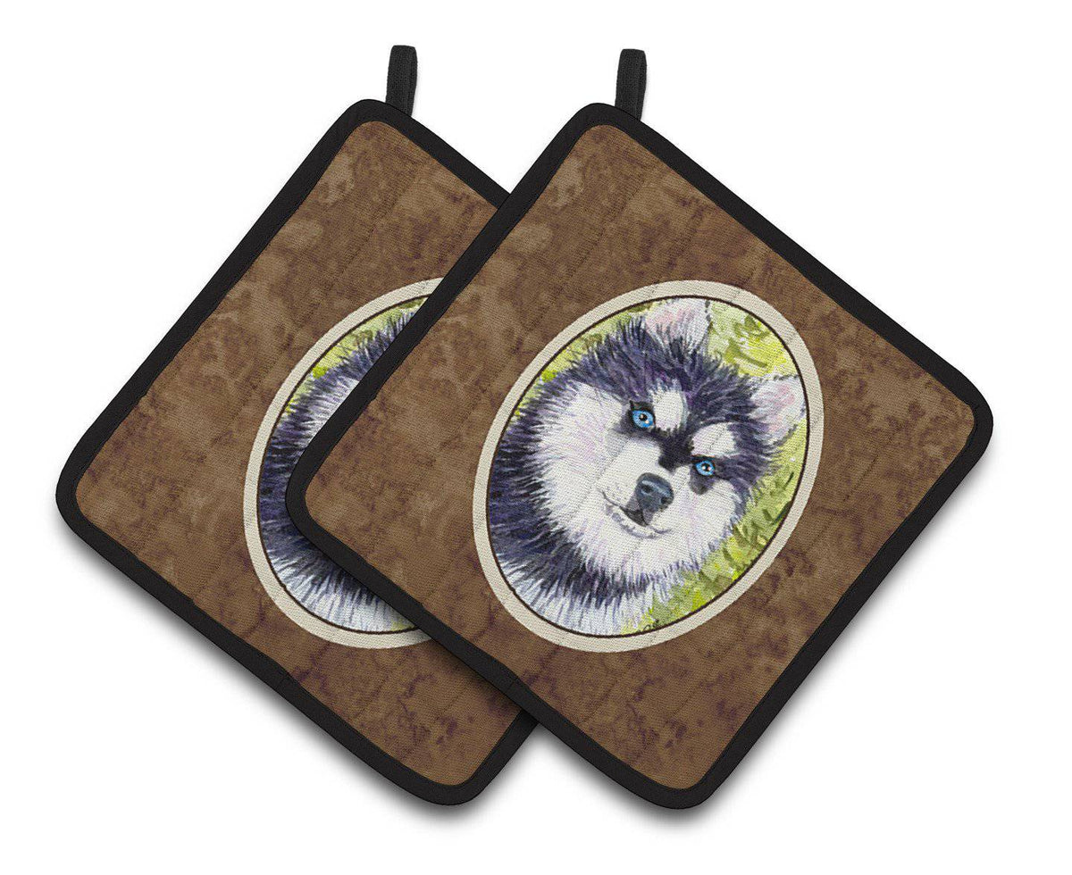 Klee Kai Pair of Pot Holders SS8695PTHD - the-store.com