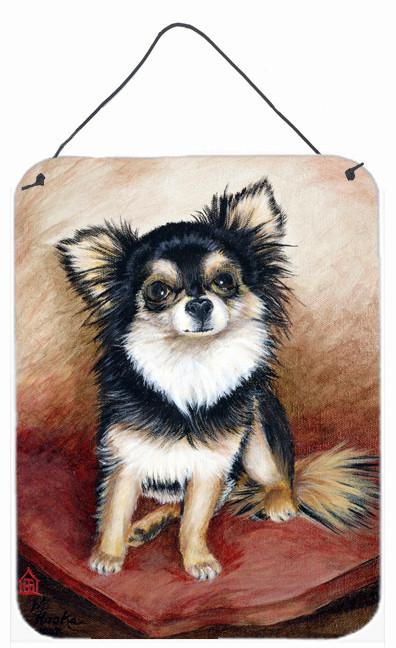 Chihuahua Long Hair Wall or Door Hanging Prints MH1035DS1216 by Caroline&#39;s Treasures