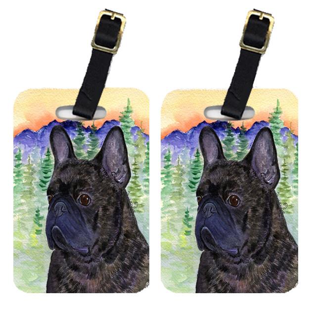 Pair of 2 French Bulldog Luggage Tags by Caroline's Treasures