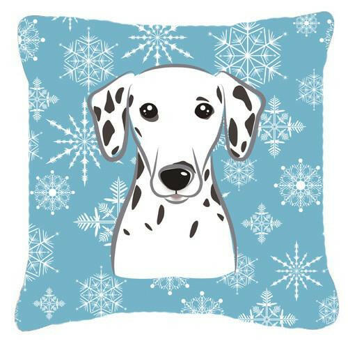 Snowflake Dalmatian Fabric Decorative Pillow BB1644PW1414 - the-store.com
