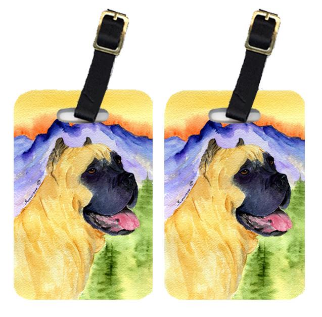 Pair of 2 Cane Corso Luggage Tags by Caroline's Treasures