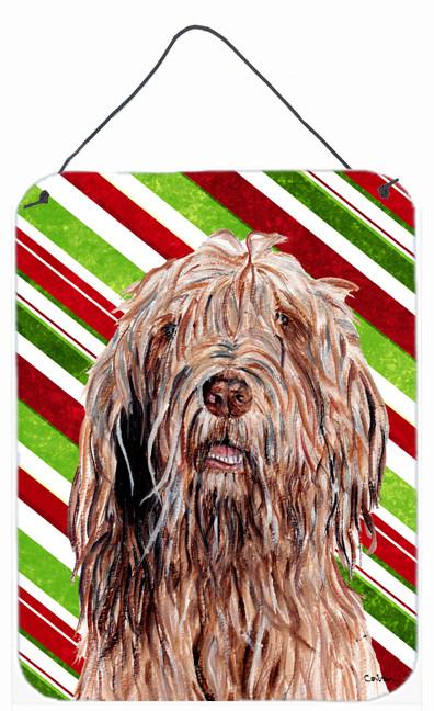 Otterhound Candy Cane Christmas Wall or Door Hanging Prints SC9805DS1216 by Caroline&#39;s Treasures