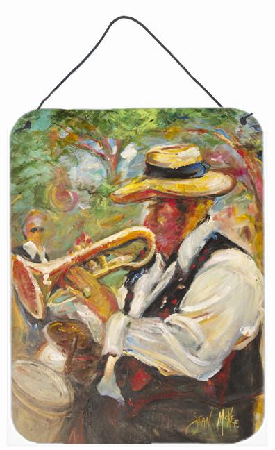 Jazz Trumpet Wall or Door Hanging Prints JMK1185DS1216 by Caroline&#39;s Treasures