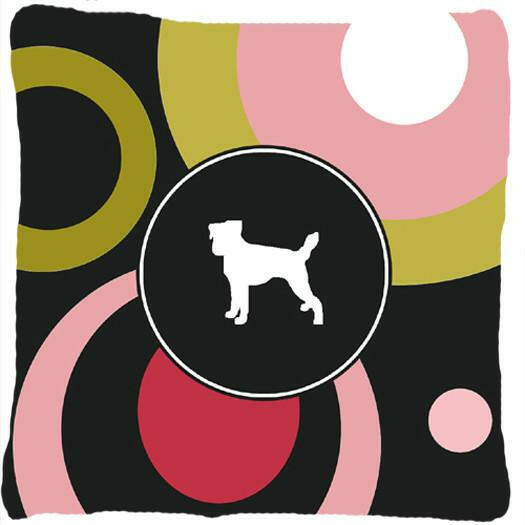 Jack Russell Terrier Decorative   Canvas Fabric Pillow by Caroline&#39;s Treasures