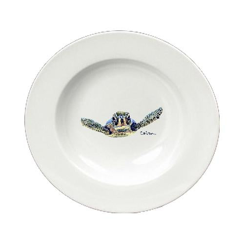 Turtle  Ceramic - Bowl Round 8.25 inch 8634-SBW by Caroline&#39;s Treasures