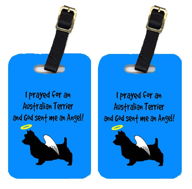 Pair of 2 Australian Terrier Luggage Tags by Caroline&#39;s Treasures