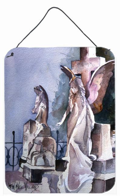 Angels in the Cemetary with Cross Wall or Door Hanging Prints JMK1201DS1216 by Caroline&#39;s Treasures