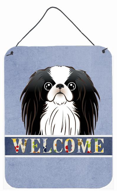 Japanese Chin Welcome Wall or Door Hanging Prints BB1416DS1216 by Caroline&#39;s Treasures