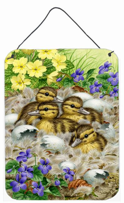 Mallard Duck Chicks Wall or Door Hanging Prints ASA2020DS1216 by Caroline's Treasures