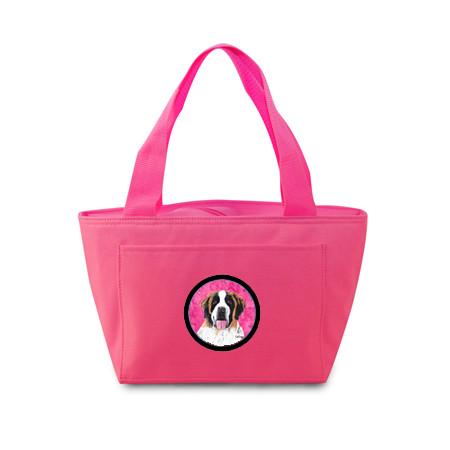 Pink Saint Bernard Lunch Bag or Doggie Bag SC9129PK by Caroline&#39;s Treasures