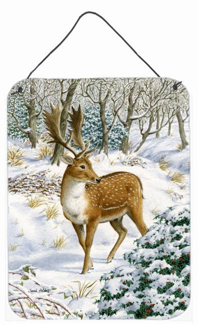 Fallow Buck Deer Wall or Door Hanging Prints ASA2006DS1216 by Caroline&#39;s Treasures