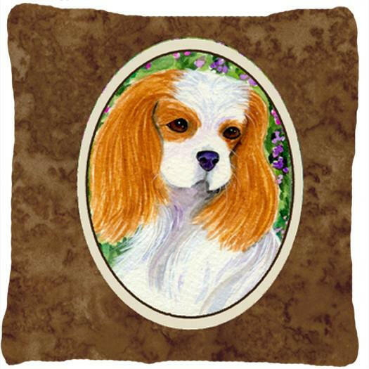 Cavalier Spaniel Decorative   Canvas Fabric Pillow by Caroline&#39;s Treasures