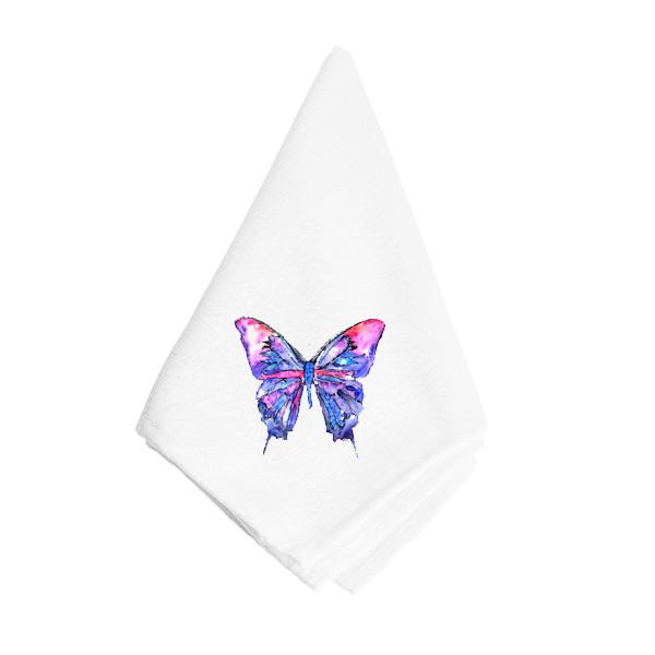Pink and Purple Butterfly Napkin 8859NAP by Caroline&#39;s Treasures