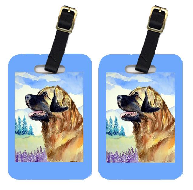 Pair of 2 Leonberger Luggage Tags by Caroline&#39;s Treasures