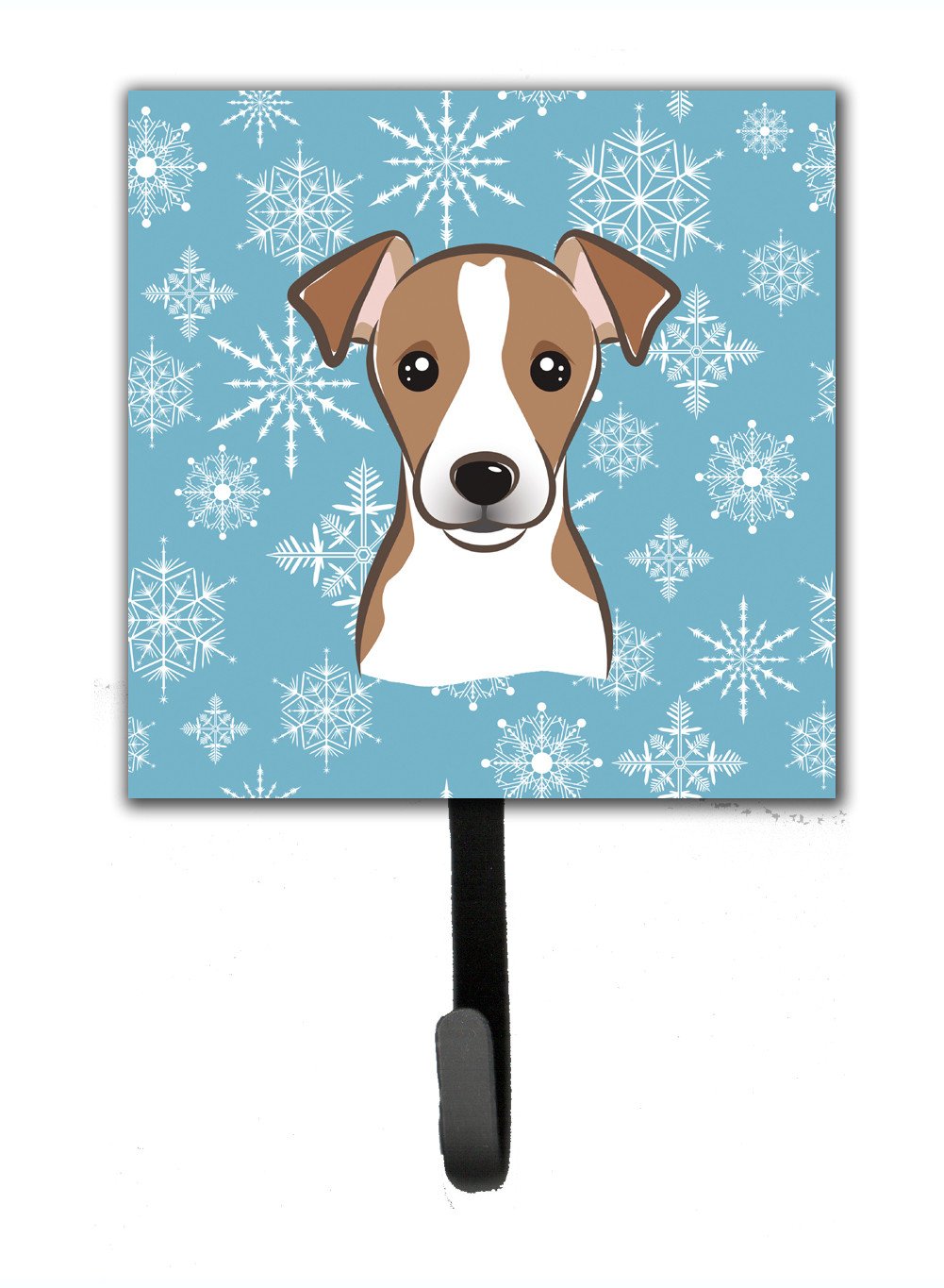 Snowflake Jack Russell Terrier Leash or Key Holder BB1694SH4 by Caroline&#39;s Treasures