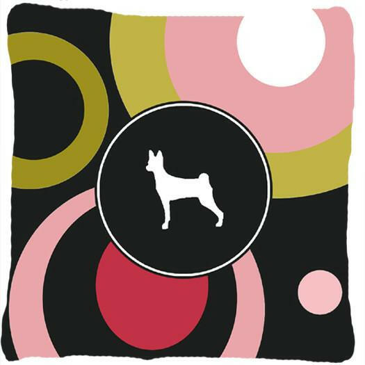 Basenji Decorative   Canvas Fabric Pillow by Caroline&#39;s Treasures