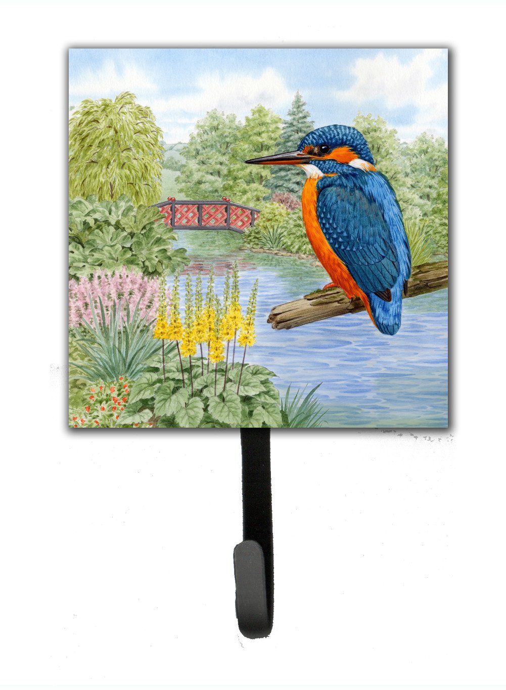 Kingfisher by Sarah Adams Leash or Key Holder ASAD0692SH4 by Caroline&#39;s Treasures