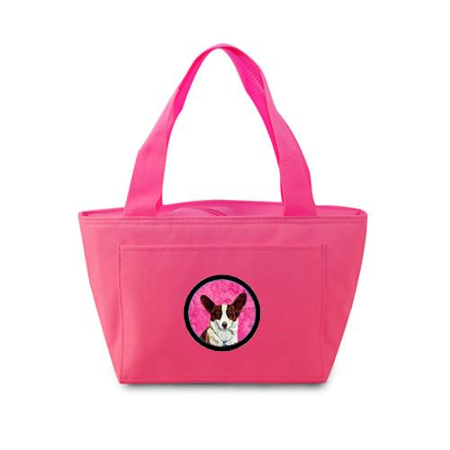 Pink Corgi  Lunch Bag or Doggie Bag LH9378PK by Caroline&#39;s Treasures